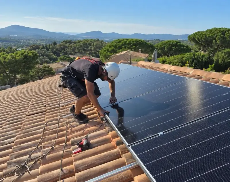 Installateur panneaux solaires Soulignonne — pose photovoltaïque sur toiture