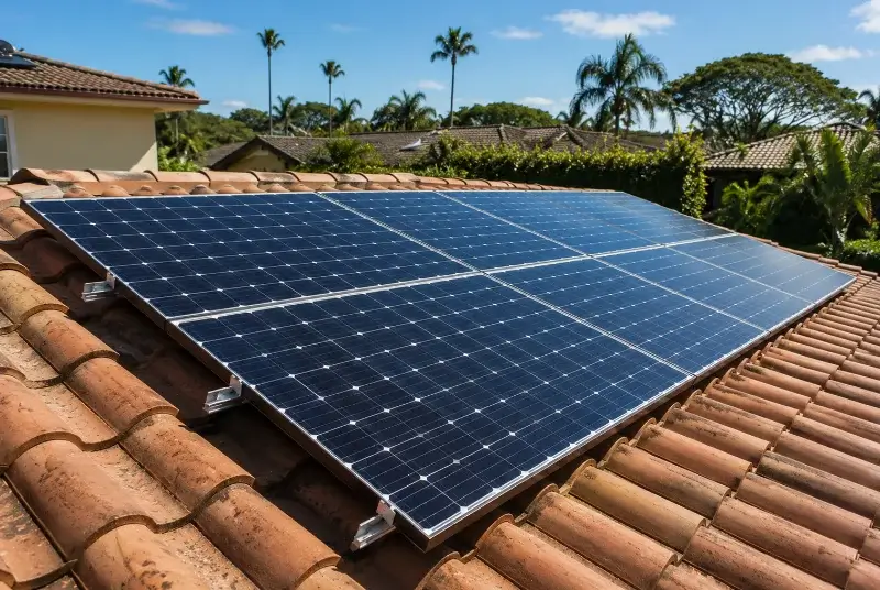 Installation de panneaux solaires à Soulignonne